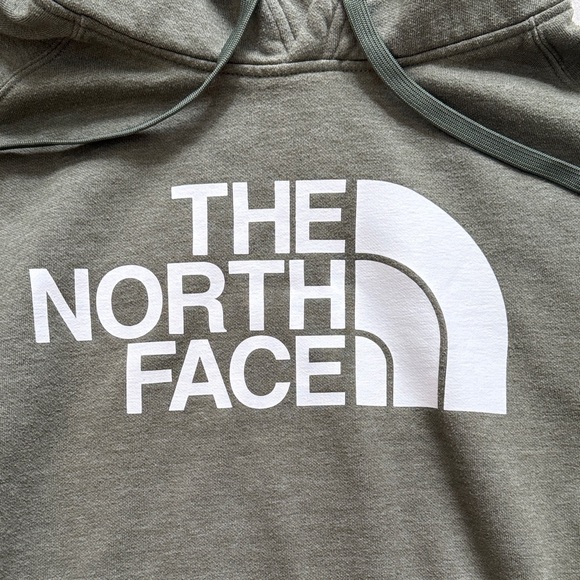 The North Face Olive Green Hoodie Women’s XL - Picture 3 of 11